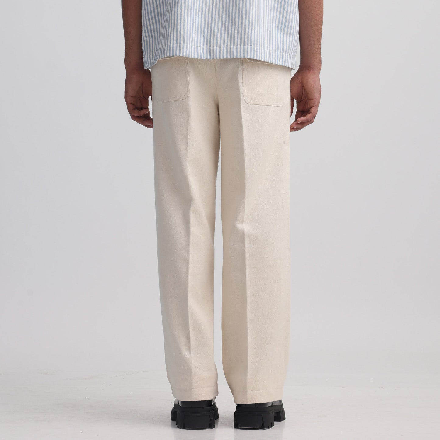 Epidermis Crochet Applique Trouser - OW