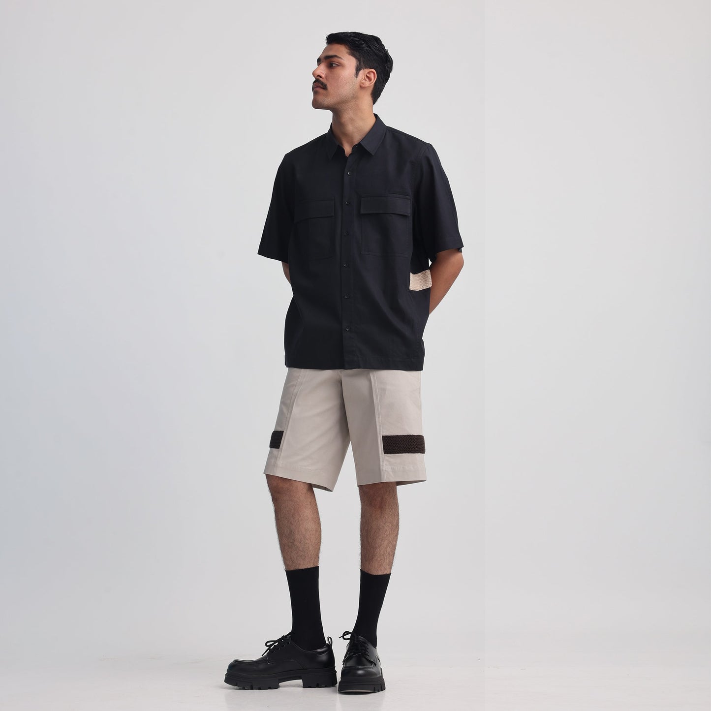 Off White Summer Shorts