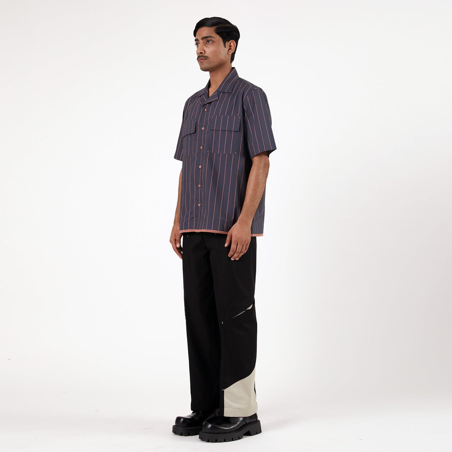 Regiment Striped Shirt- GR
