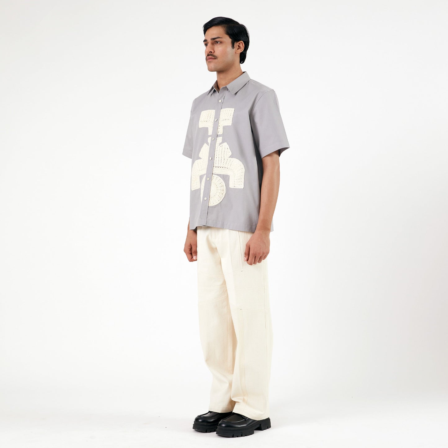 Hydrant Symbolic Applique Shirt-GR