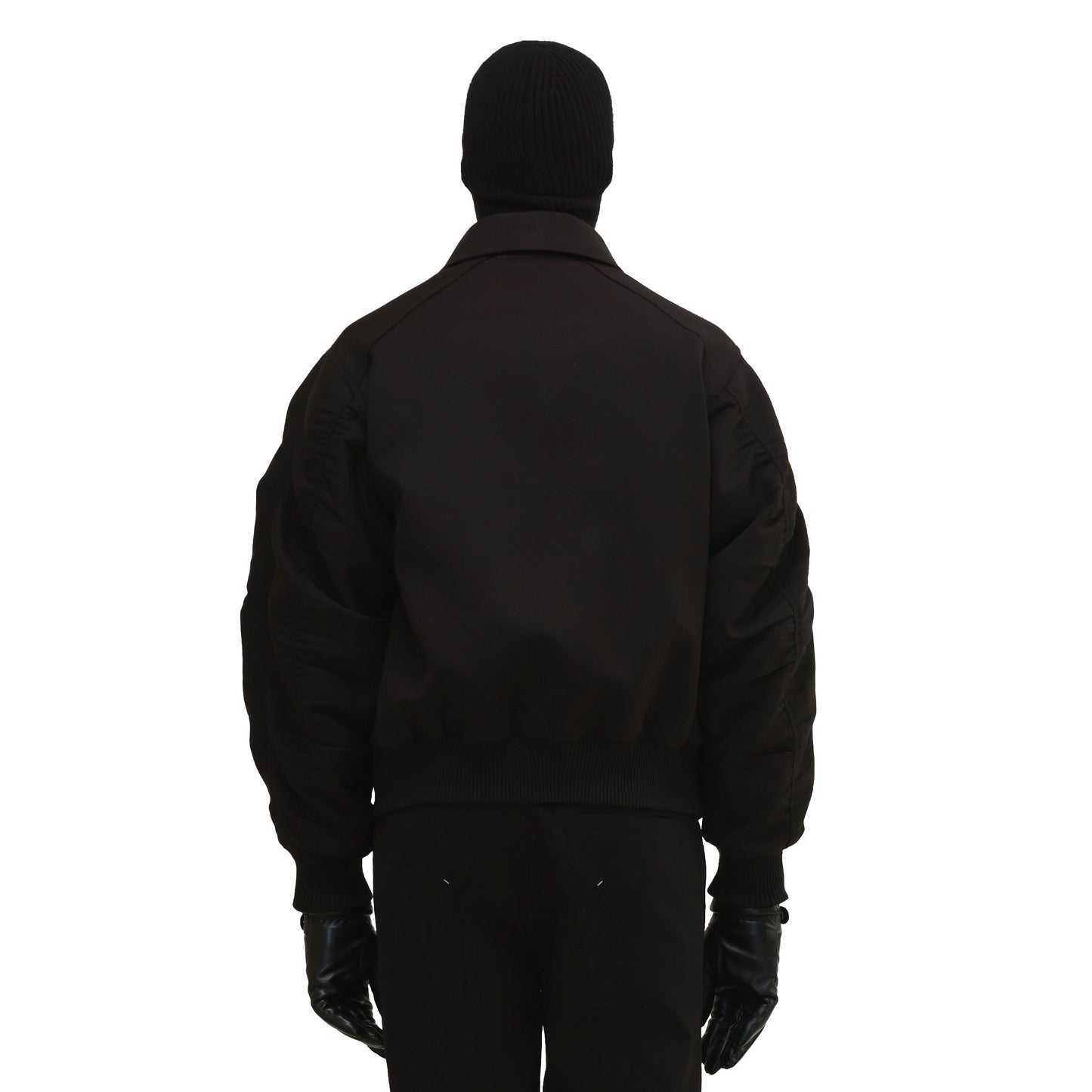 VERTEBRAE BOMBER JACKET- BL