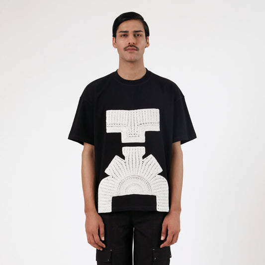 Hydrant Applique Tee - BL