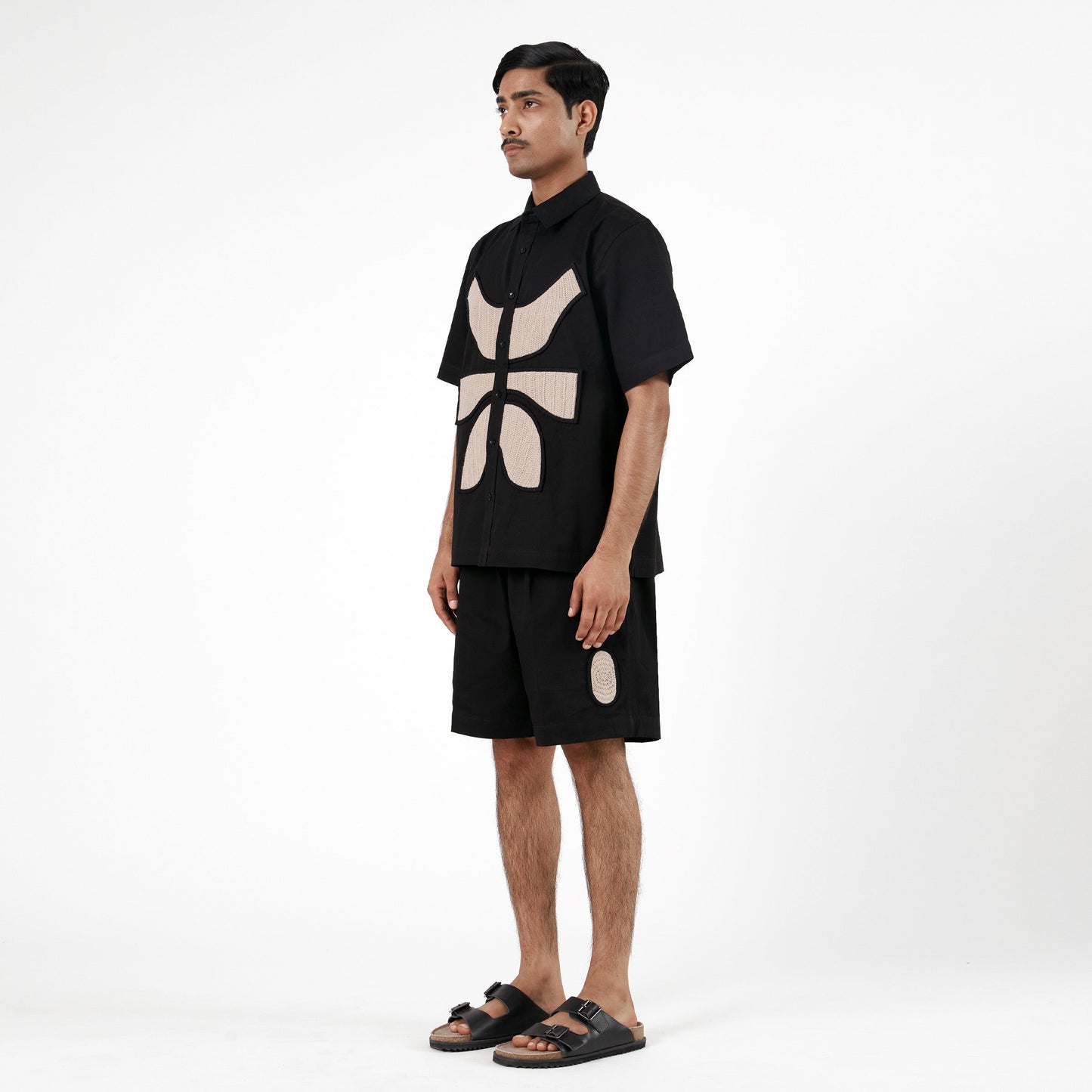 Vertebrae Co-ord Set- Black