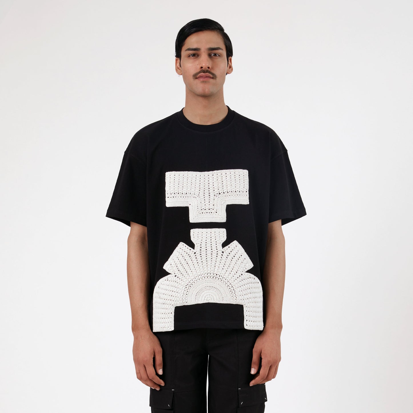 Hydrant Applique Tee - BL
